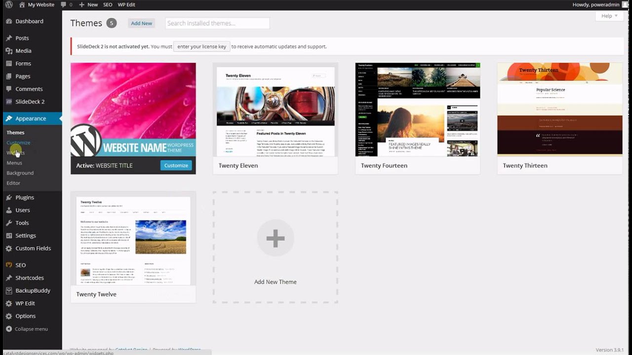 WordPress Widgets - Including Live Preview - WP 3.9 and Above - YouTube