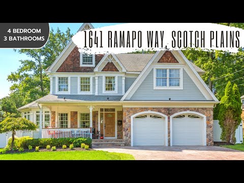 1641 Ramapo Way, Scotch Plains, NJ home video tour