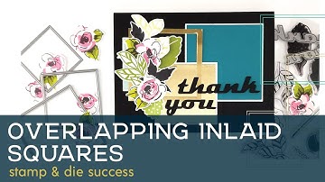 Inlaid Squares using Altenew Fine Frames Squares