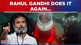 Rahul Gandhi In No Mood To Backoff, Mocks Modi's Underwater Dwarka Darshan, Watch How PM Responded