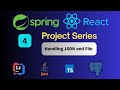 Spring Boot React Project - Building important logic in Multipart Request