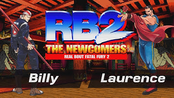 REAL BOUT FATAL FURY 2｜Combo Video #9 - BILLY and LAURENCE