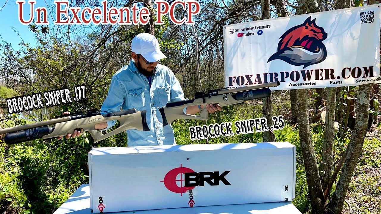 Brocock Sniper XR Sahara .25 Bonito,Preciso Y sin Tantos Ajustes 