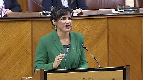Teresa Rodrguez se despide del Parlamento con grat...