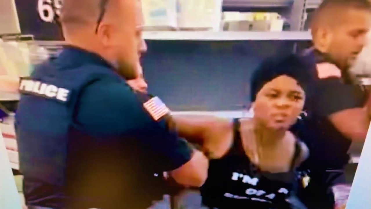 A DeWitt Police 👮‍♂️ Officer Who Punched 🤜 A Woman 🤰🏿 In Handcuffs East