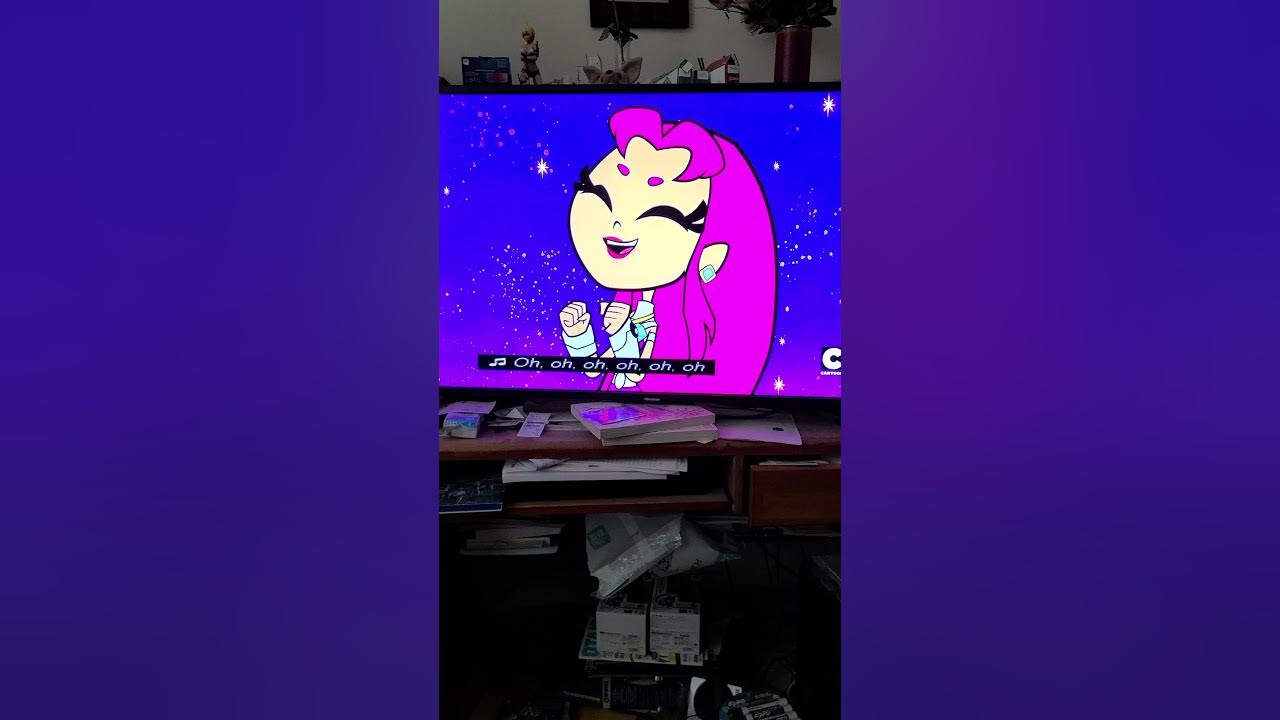 Teen Titans go Starfire Sings Lights Camera Action HD YouTube