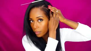 HOW TO FLAWLESSLY INSTALL MALAYSIAN STRAIGHT CLIP'INS | HAIR ARE US