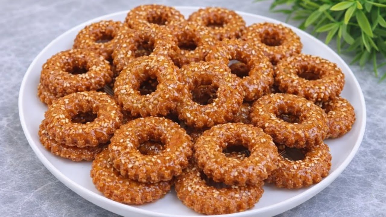 لو عندك سميد اعملي حلويات تنافس بلح الشام وصوابع زينب ❗بدون بيض ولا فرن هتنبهري بجمالهارمضان 2026