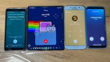 Inoi A150 vs Galaxy Samsung Fold Incoming Call Hold Samsung A7 (2017) vs S8 Samsung
