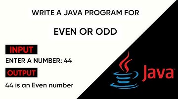 Even or Odd java program | Program to Check for Even or Odd Number in Java | Java programming