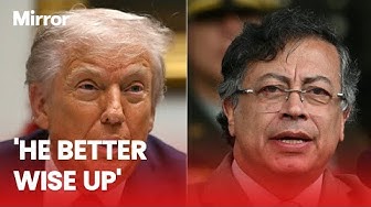 Thumbnail for Trump issues STERN warning to Colombian President