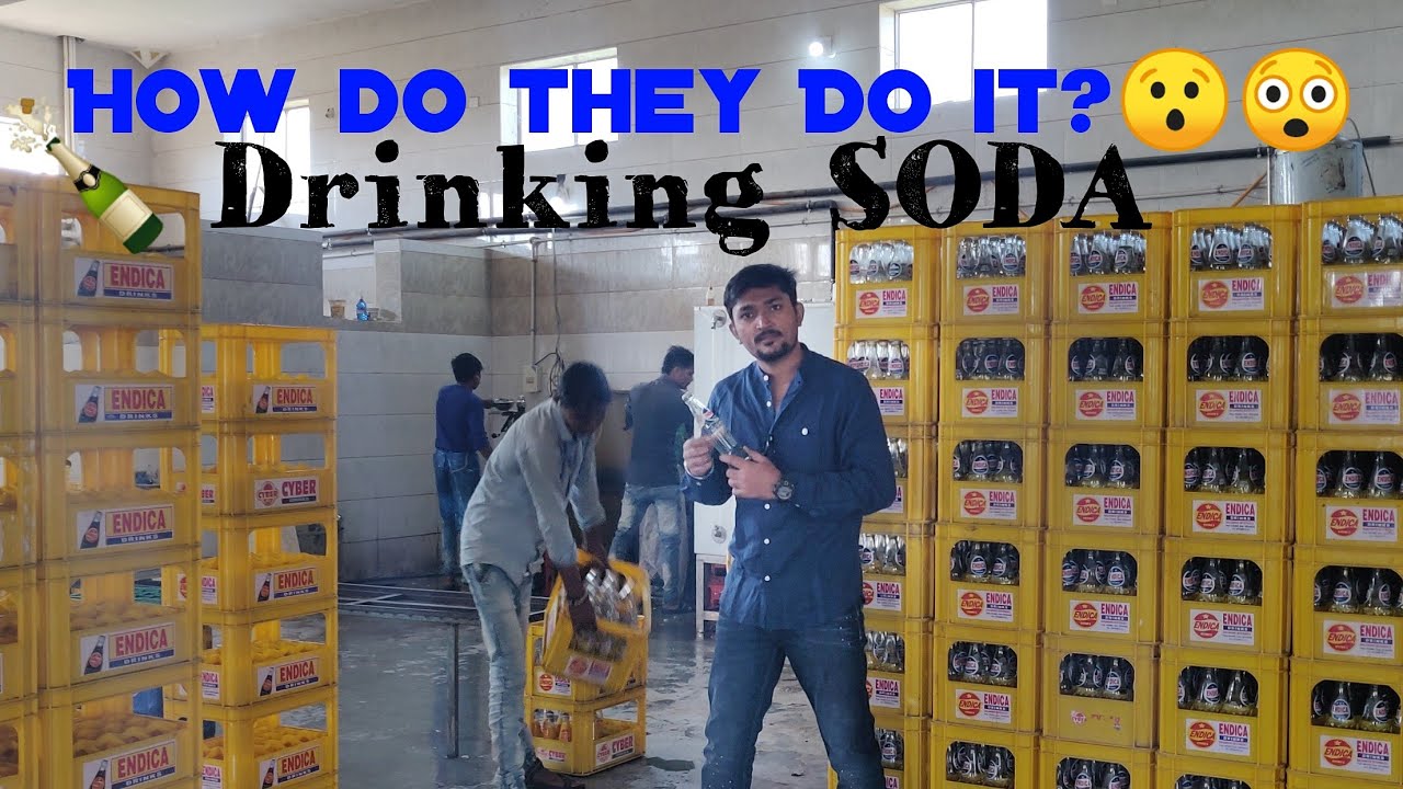 Soda Factory production Making of Drinking Soda in Gujarat India