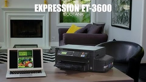 Epson Expression ET-3600 | Take the Tour of the EcoTank All-in-One Printer