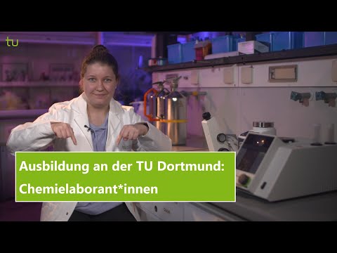 Ausbildung an der TU Dortmund: Chemielaborant*innen