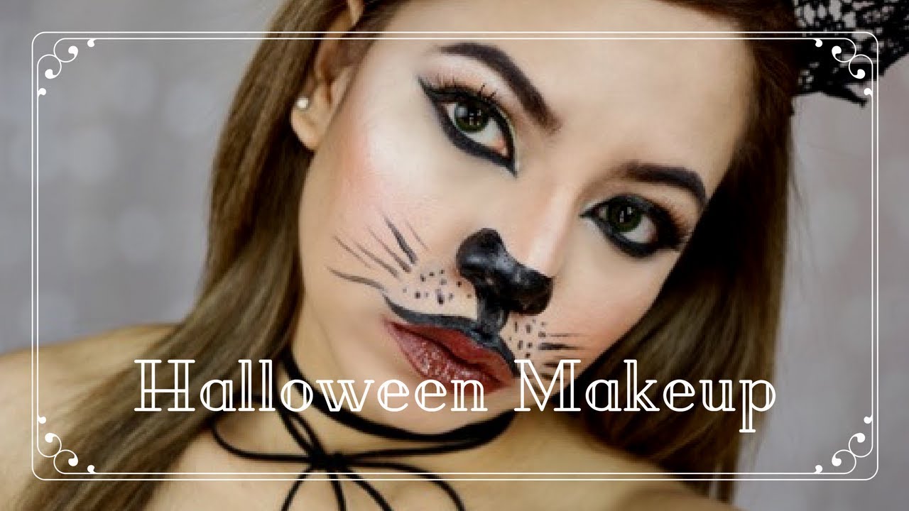 Halloween Kitty Cat Makeup Tutorial ELLAsDaily YouTube