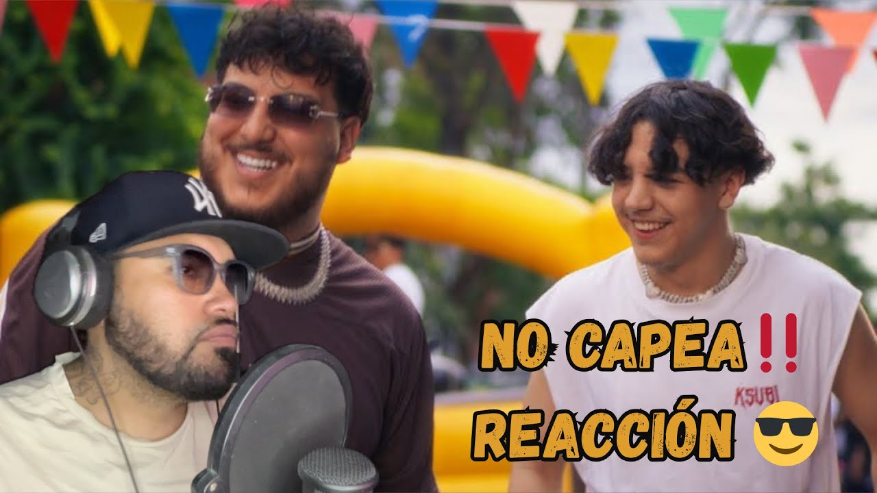 ¡QUÉ ROLÓN!  Reacciono a No Capea – Xavi x Grupo Frontera 