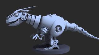 T-Rex Robot 3D