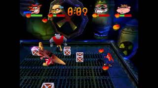 Crash Bash | DRAIN BASH | GEM CHALLENGE | PS1