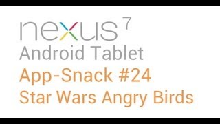 Tablet Android Apps: #24 Star Wars Angry Birds - Nexus 7 screenshot 4