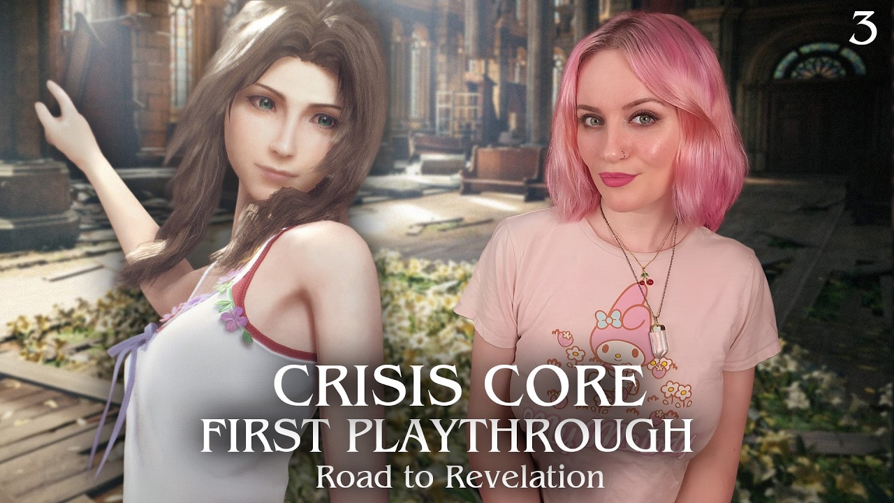 First TIme Playing Crisis Core: Final Fantasy VII Reunion - Part 3 | Road to Revelation #ff7