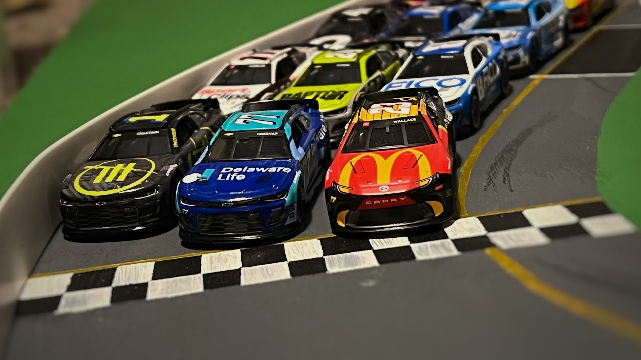 Nascar Inmotion NASCAR Stop Motion | Pack-Racing Test - YouTube