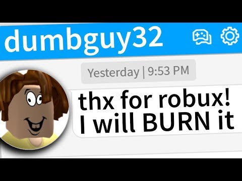 Roblox Players Waste My Robux Youtube - roblox user mrflimflam how to get 7000 robux