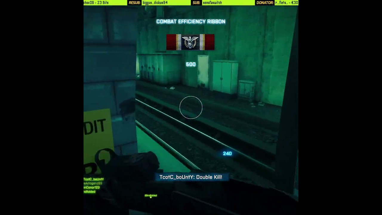 Slaying them with Shotgun and Defibrillator on Metro 