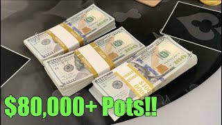 The BIGGEST and Most RIDICULOUS Game I've Ever Played! Multiple $80,000+ Pots!! Poker Vlog Ep 247