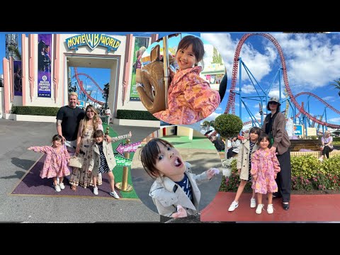 A TRIP TO MOVIE WORLD GOLD COAST 2025 with Lola | Family Vlog | Pinay Australian 🇦🇺