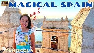VALENCIA SPAIN'S MOST MAGICAL TOWN! Peñíscola - Castellon Spain 4K - 2021