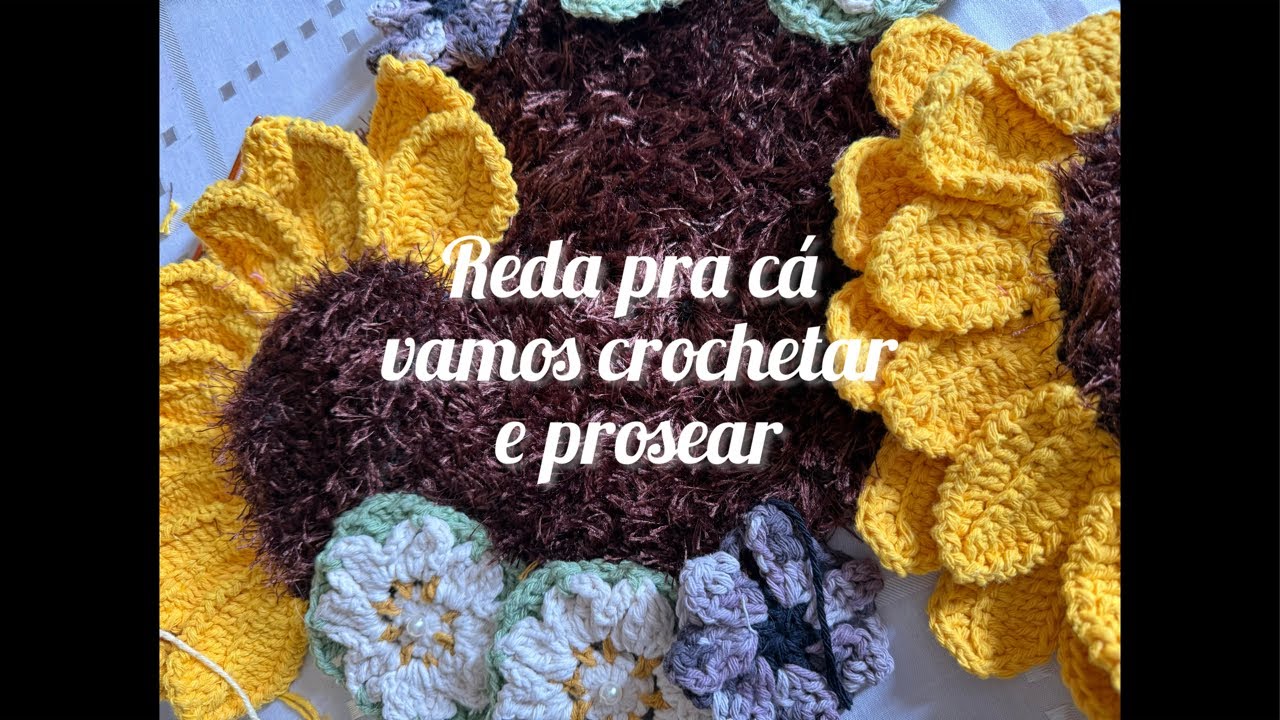 Reda pra cá vamos crochetar e prosear