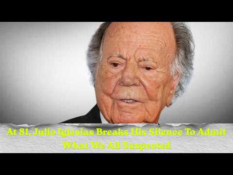 At the age of 81, Julio Iglesias breaks his silence to admit what everyone expected