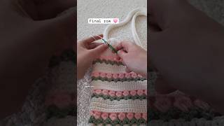 crochet a tulip tote bag with me! 🌷✨️ #Crochet #aesthetic #crochetbag