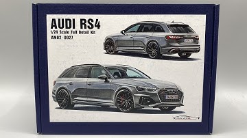 Unboxing Alpha Model Audi RS4 Avant