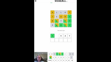 WordALL- Wordle with multiple answers! (2 Apr 24 puzzle)  #variant #wordgames #puzzle #speedsolving