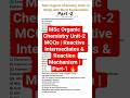 MSc Organic Chemistry Unit-2 MCQs|Reactive Intermediates &amp; Reaction Mechanism|Part-1🔥 #mscchemistry
