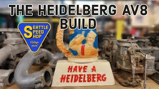 The Heidelberg AV8 Build. Episode  1. Building a  model A hot rod spring pack.