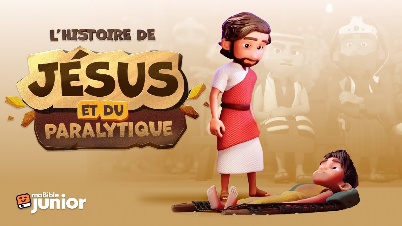 L'histoire de Jésus et du paralytique - Dessin animé - maBible Junior