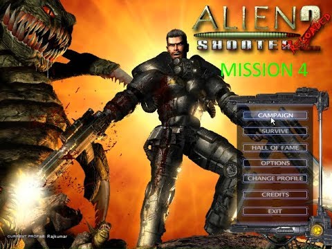 Alien Shooter 2: Reloaded Walkthrough Mission 4 With Secrets
