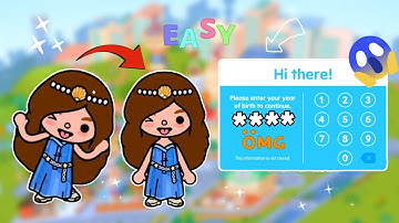 How To Turn Off Character Movement Update!😱| Toturial 😍| Toca Life World