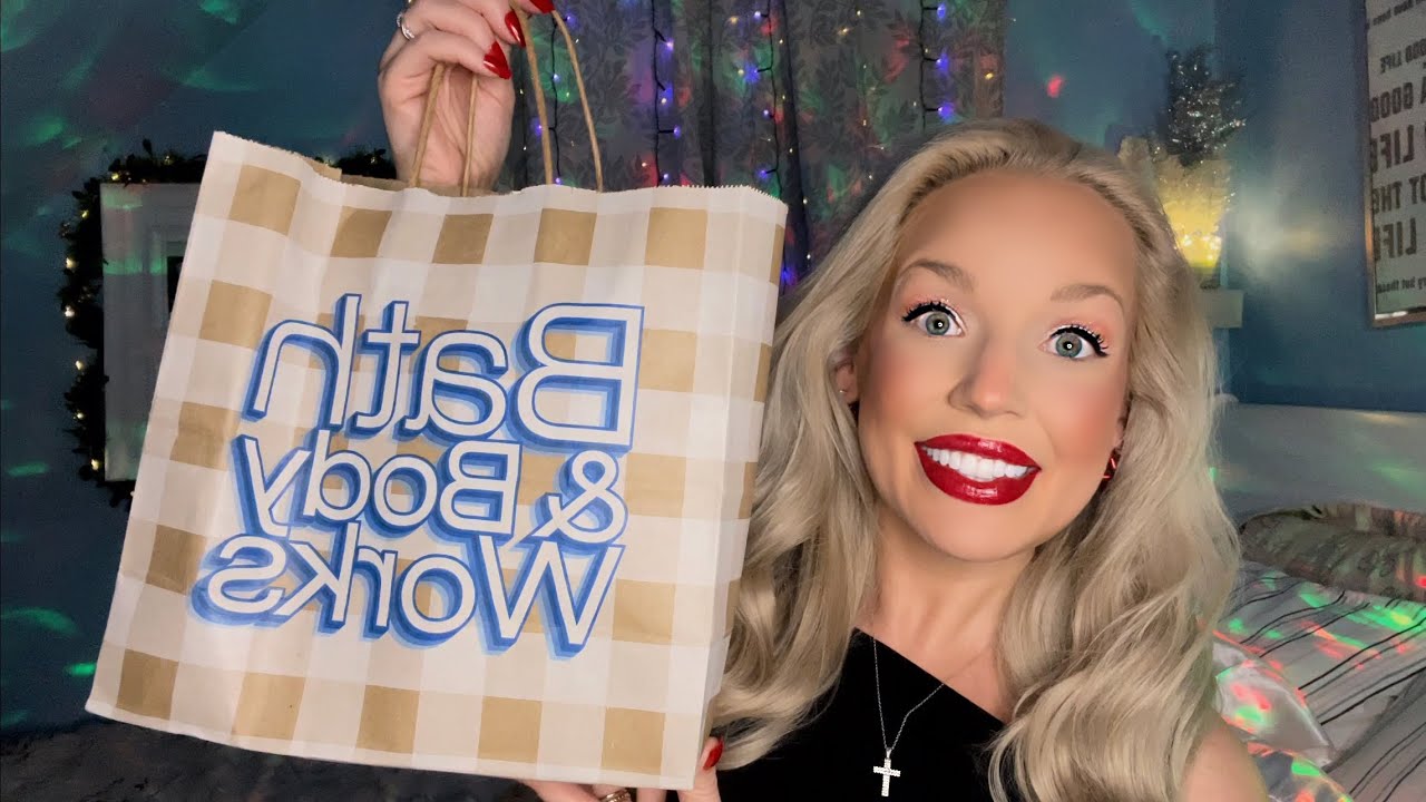 ASMR BATH AND BODY WORKS HAUL✨HOLIDAY EDITION🎄