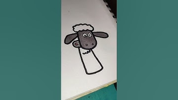 Drawing Sprunki Oc Shaun the sheep#shorts #art #sprunki