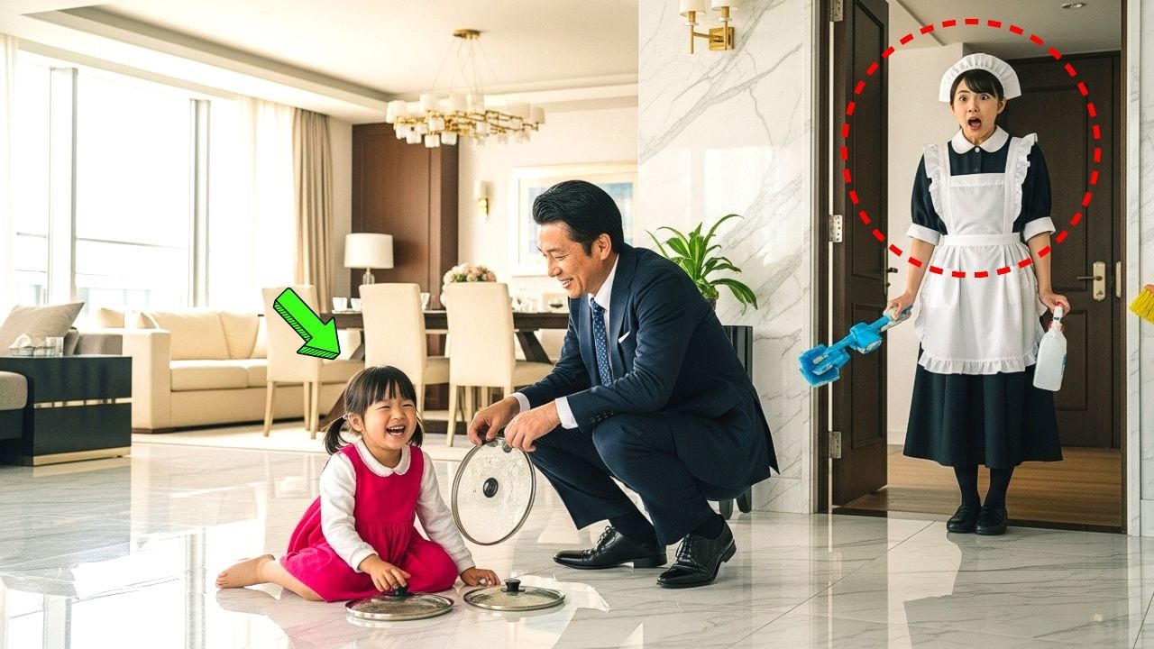 貧しい清掃員の彼女。小さな子どもを職場に連れて行くしか選択肢がなかった...だが、財閥の御曹司がいつもより早く帰宅してしまう。彼女は顔面蒼白になった。