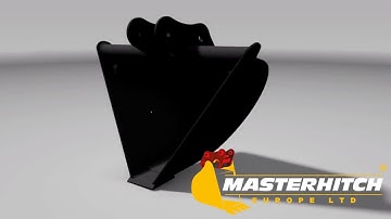 Trapezoidal Bucket Attachment - Masterhitch Europe Ltd