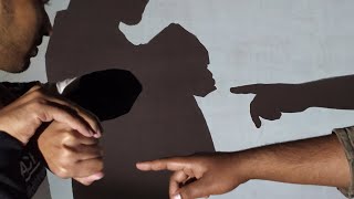 Amazing Hand Shadow Performance Show- Gorilla & Monkey III Shadowgraph