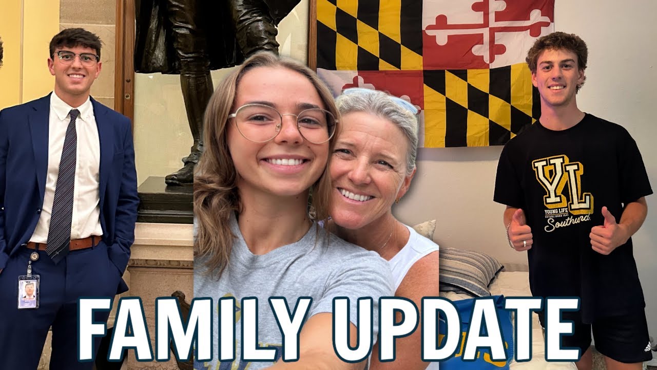 Katie and Ryan's College Move In + Visiting Brennan At Work!
