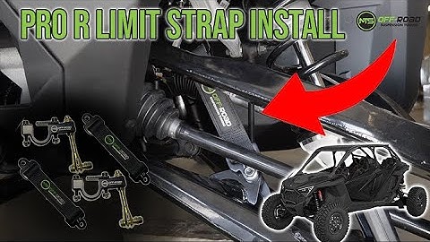 HOW TO Install MTS Off-Road Pro R/Turbo R Limit Straps!