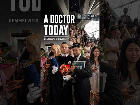 I Went to The Biggest Medical Graduation in Europe — Semmelweis University, Hungary