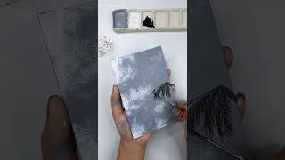 Grey Sky Painting | Aesthetic Canvas Painting | Satisfying Art