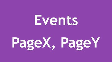 [ jQuery In Arabic ] #38 - Events Reference - PageX PageY